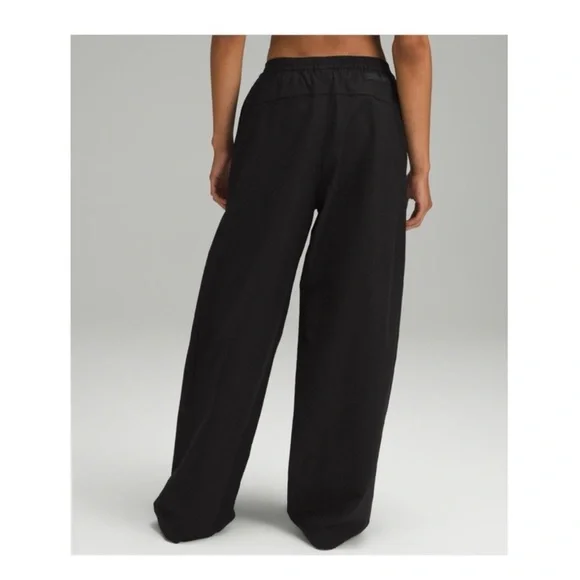 Lululemon Lab Series Terra Cosmos Fall 23 Jacquard Leopard Print Black Trousers - Picture 2 of 14